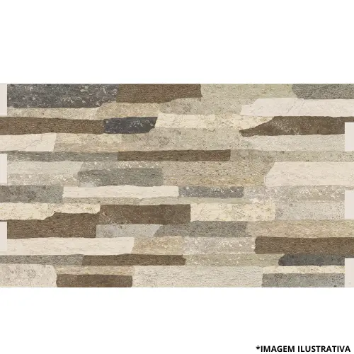 Revestimento Oásis Jaspe Rústico 31x54-Caixa Com 1,53M²-Savane