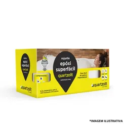 Rejunte Epóxi Branco 1Kg-Quartzolit