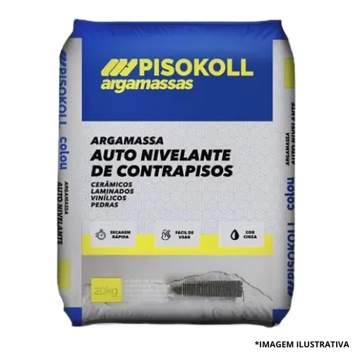 Argamassa Auto Nivelante 20Kg-Pisokoll