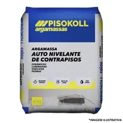 Argamassa Auto Nivelante 20Kg-Pisokoll