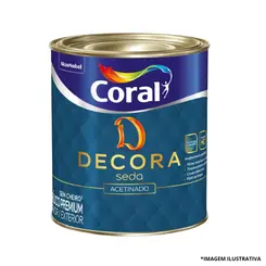 Tinta Coral Decora Acabamento Seda - 3,6litros Branco
