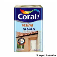 Resina Acrilica Brilhante 18 L Pedra/Ceram-Coral