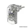 Dps Pocket Fit 2P 10A Transparente- Clamper