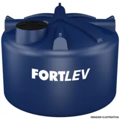 Caixa De Água Tampa Com Rosca Azul 15.000 LTS-Fortlev