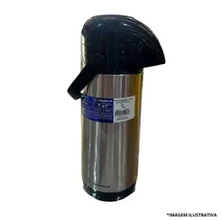 Garrafa Térmica Lumina 1Lt Inox -Termolar