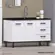 Gabinete de Cozinha New Prisma 1,44Mt Branco/Branco-Arte Gabinetes