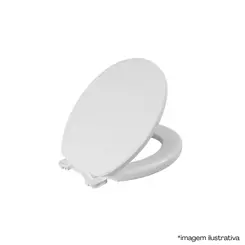 Assento Almof. Oval Branco Click Tpk2/Ck*Br1-Astra