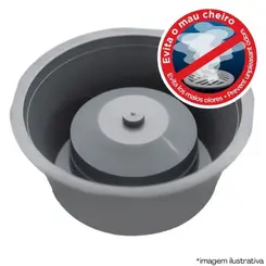Adaptador P/Ralo E Porta Grelha Cinza Arp/10-Astra