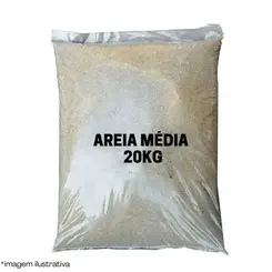 AREIA LAVADA SACO 20KG
