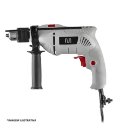 Furadeira Impacto 3/8 600W 220V Feo34 Cinza-Multilaser
