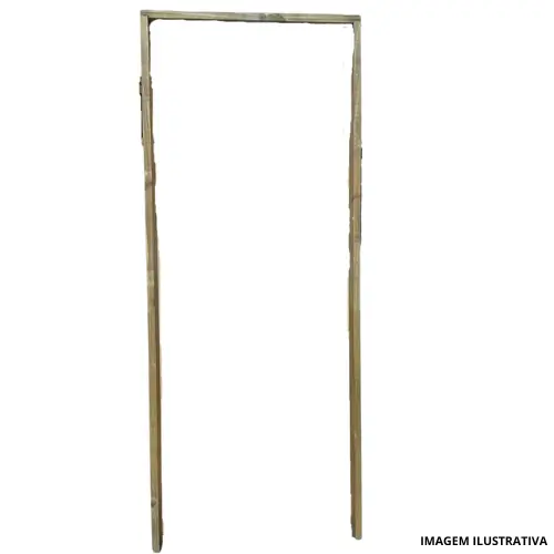 Batente Comum Misto Reto 210x82x12x3Cm