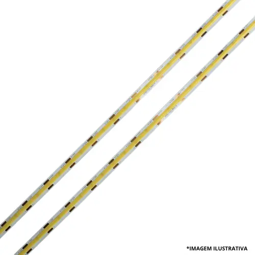 Fita Led  Cob 12W/M 12V 3.000K 5 Mts-Blumenau
