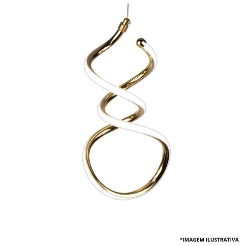 Pendente Led Espiral Al 365MM 18W Doura 4100K -Blumenau