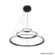 Pendente Led Aliança 600MM Al 60W Preto 3000K-Blumenau