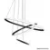 Pendente Led Aliança 600MM Al 60W Preto 3000K-Blumenau