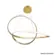 Pendente Led Laço Al 570MM 36W Dourado-Blumenau