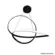 Pendente Led Laço Al 570MM 36W Preto 3000K-Blumenau