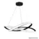 Pendente Led Laço Al 570MM 36W Preto 3000K-Blumenau