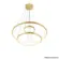 Pendente Led Ring 600MM Al 60W Dourado 3000K -Blumenau