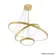 Pendente Led Ring 600MM Al 60W Dourado 3000K -Blumenau