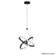 Pendente Led Lupi Al 195MM 24W Preto 3000K-Blumenau