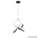 Pendente Led Lupi Al 195MM 24W Preto 3000K-Blumenau