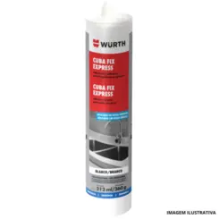Selante Cuba Fix Espress Branco 212ML/360G - W-Max
