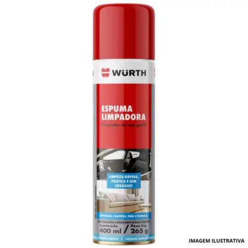 Espuma Limpadora 400ML/265G - W-Max